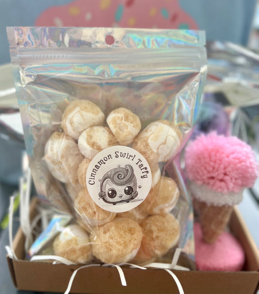 Cinnamon Swirl Taffy