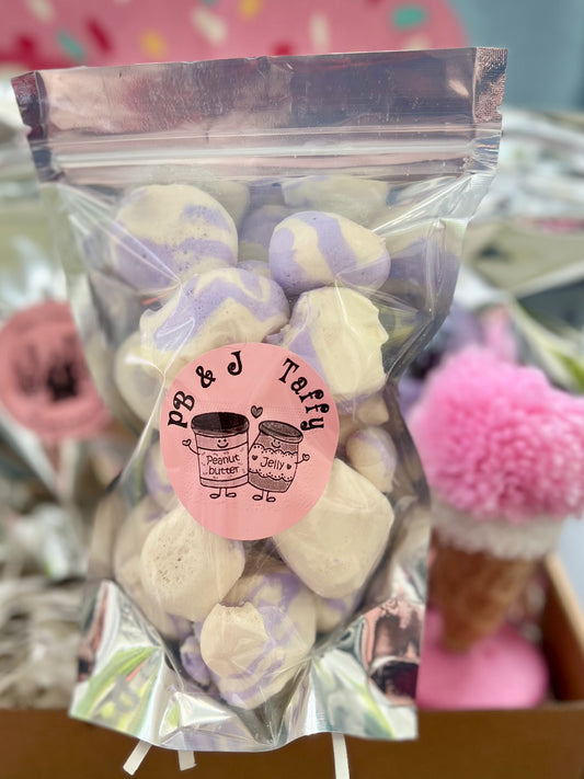 Peanut Butter & Jelly Taffy