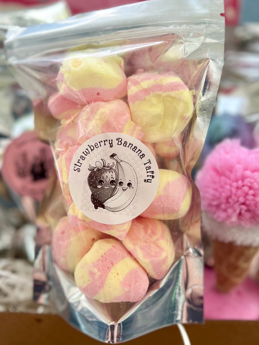 Strawberry Banana Taffy